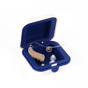 Great-Ears G28C rechargeable noise reduction RIC invisible wear behind the ear hearing aids