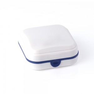 Wholesale White Portable Protection Case Compact Sturdy hearing aid storage box hearing aid carrying case spare parts