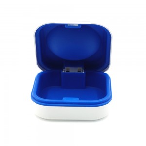 Waterproof portable accessories hearing aid case protection compact sturdy storage hearing aid packaging box