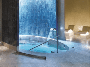 indoor heated therapy pool project service