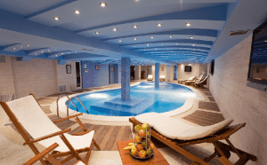 Indoor hotel swimming pool water treatment project
