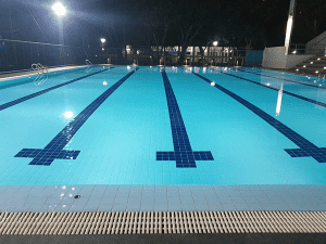 Outdoor training swimming pool service