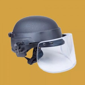 Manufacturing Companies for Light Bullet Proof Helmet - Ballisitc Face Shield/ Ballistic Helmet visor – Great Wall