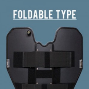 Wholesale Folding Handheld Ballistic Shield Butterfly Type - NIJ IIIA UHMWPE Butterfly Ballistic Shield – Great Wall