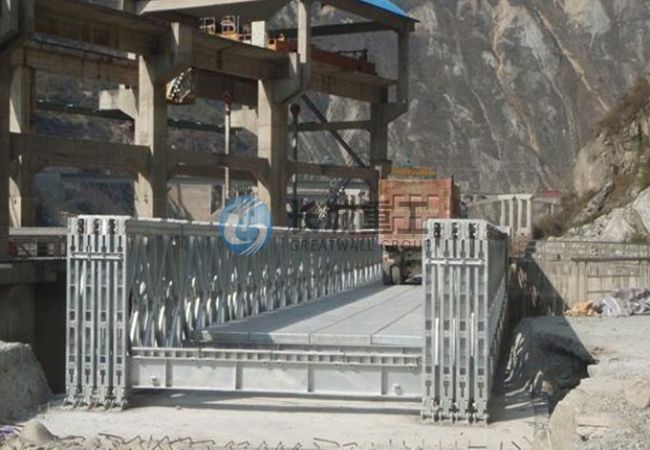 What are the reinforcement methods of Bailey Bridge?