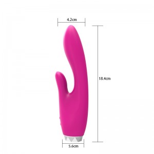 Upgraded rabbit vibrator – Premium with 8 Patterns – Cordless Powerful and Handheld – for women couple-VV120