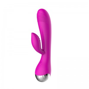 Upgraded dual vibrator – Premium with 10 Patterns – Cordless Powerful and Handheld – USB Rechargeable for women couple-VV162C
