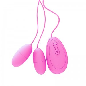Wired silicone adult sex toys dual love eggs electric mini massage vibrator  invisible vibrators sex toys for woman-EL025