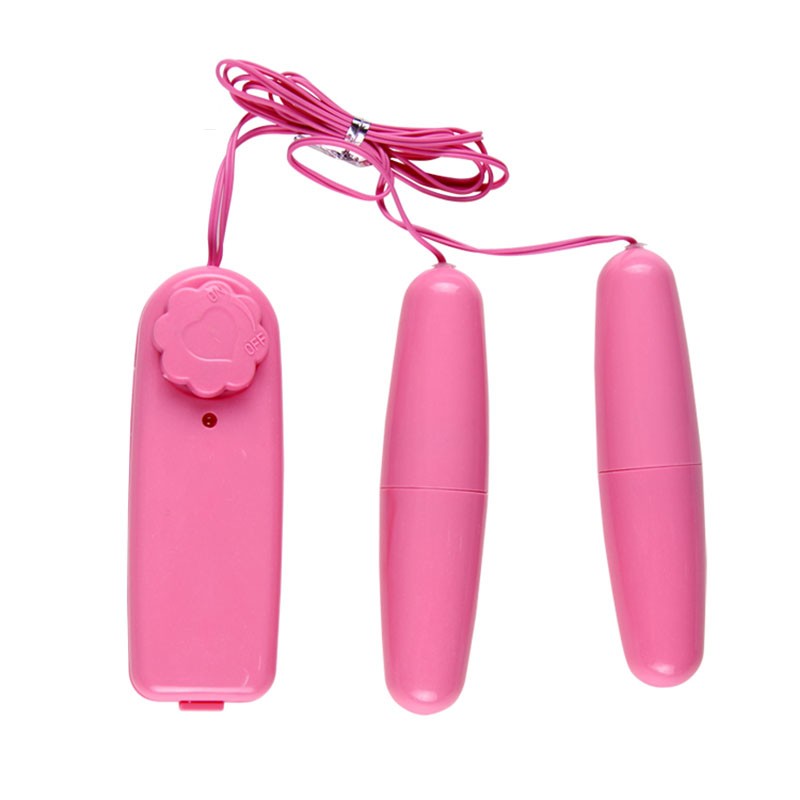 Wired silicone adult sex toys dual love eggs electric mini massage vibrator  invisible vibrators sex toys for woman-EW004
