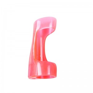 Extension Reusable Condom Penis Sleeve Male Enlargement Time Delay Crystal Clear Condoms Adult Sex Toy-HW005