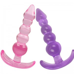 Factory price sexytoys manufacturer supplier supply anal silicone butt plug for men with 100% safety-QF510