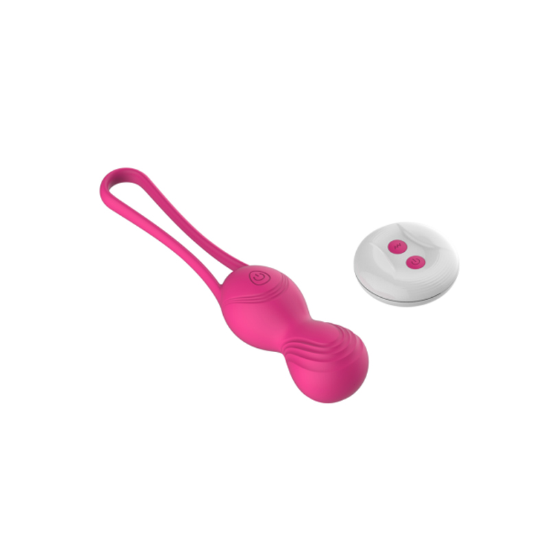 Vaginal Ball Beauty Silicone Vaginal Exerciser, Kegel Ball Female Adult Sexual Desire Products Kegall Balls with remote Real Feel-BS211