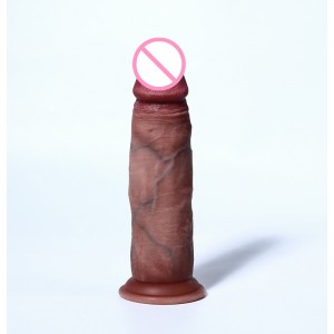Super realistic dildo for male slidable sleeve with real feel soft silicone penis-VS754