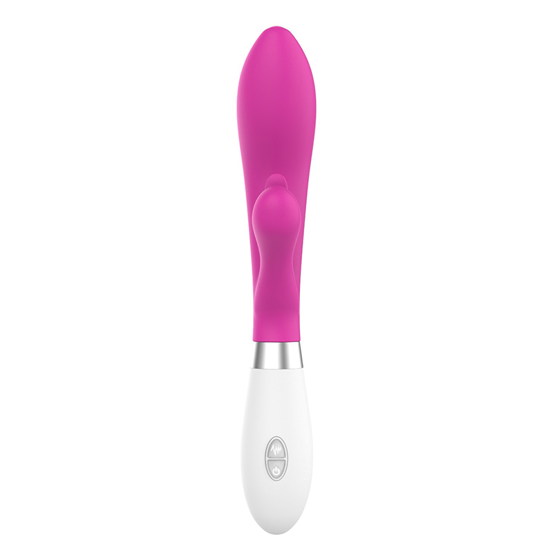 G-spot double vibrating quiet and waterproof 10-speed silicone vibrator for women VV181
