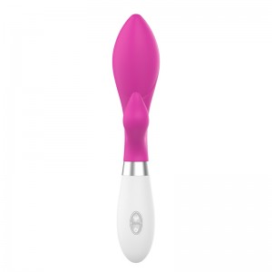 G-spot double vibrating quiet and waterproof 10-speed silicone vibrator VV179