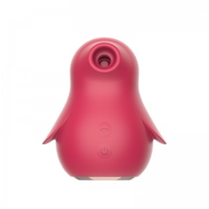 Renewable Design for Rechargeable Vibrator - Penguin design sucker body massagerand vagina stimulation ZK038p – Western