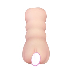 Handheld stroker vagina masturbator MY431