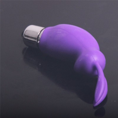 Mini FINGER vibrator – Premium with soft silicone – Cordless Powerful and Handheld – for women couple- Quiet-VV050