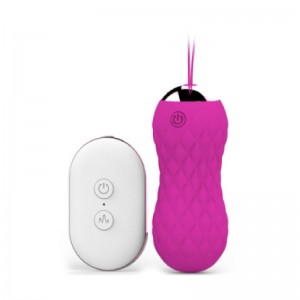 Small love exercise egg with 10 mode control soft silicone with wireless remote EW872
