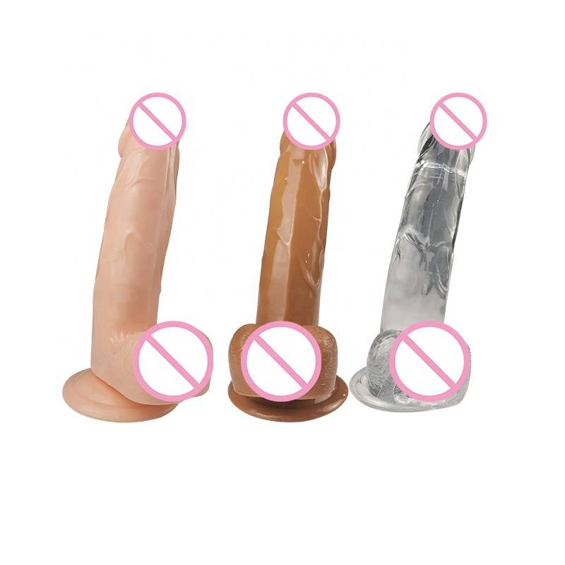 Factory selling Double Sided Dildo - 4" Lifelike Dildo penis sex toys women female use realistic dildo – Western