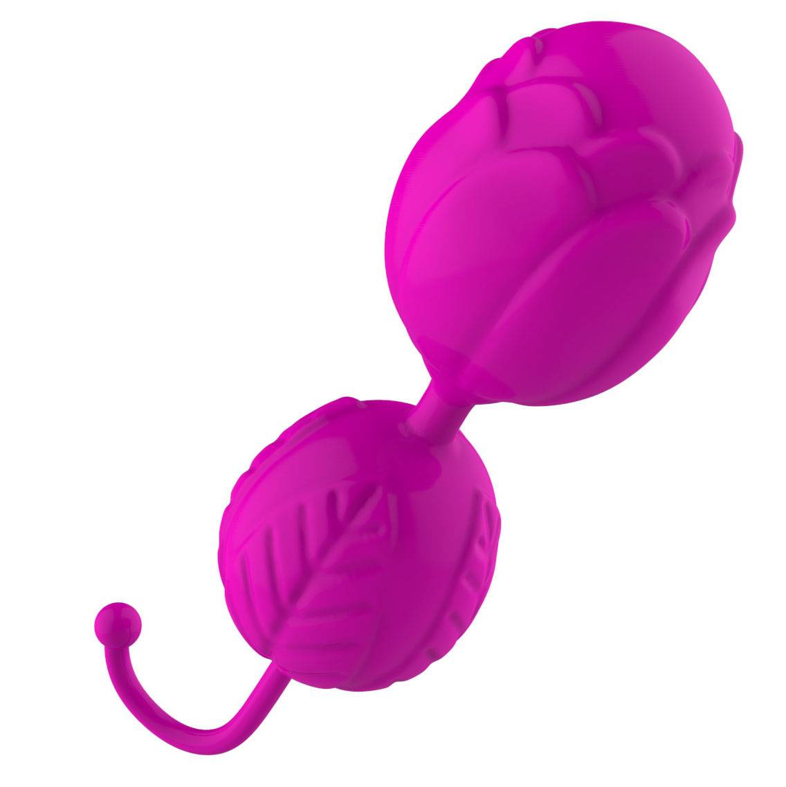 Good Wholesale Vendors Kegel Exceciser - Kegel Ball Vagina Exercise For Women Female Adult Two Balls Silicone Rose Ben Wa Ball – Western