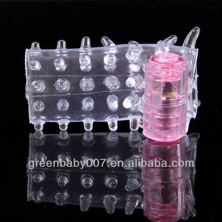 PriceList for Cock Sleeve - RC012/ sex toys shop in munbai Finger penis sleeve condom vibrator penis ring silicone – Western