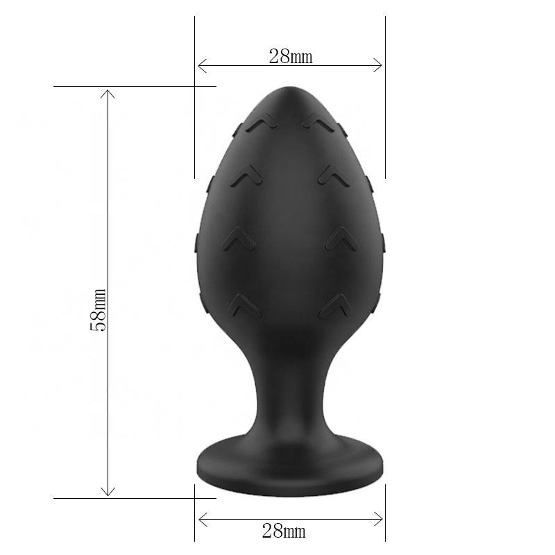 Bottom price Anal Beads - Prostate Stimulation Sexy Toy Anal Play  Silicone Hot Sale S M L Butt Plug Anal Plug – Western