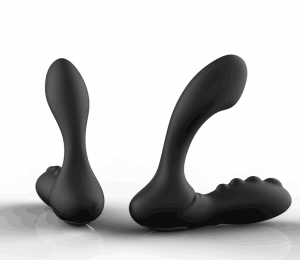 Silicone prostate toy vibrating anal toy QF533