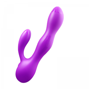 Liquid silicone vibrator  – Premium with 10 Patterns – Cordless Powerful and Handheld – USB Rechargeable for women couple-VV424