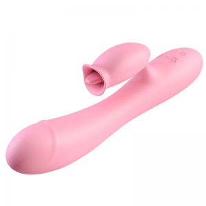 Liquid heating silicone vibrator  – Premium with 10 Patterns – Cordless Powerful and Handheld – USB Rechargeable for women couple-VV441