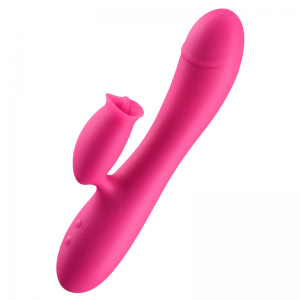 Liquid heating silicone vibrator  – Premium with 10 Patterns – Cordless Powerful and Handheld – USB Rechargeable for women couple-VV441C