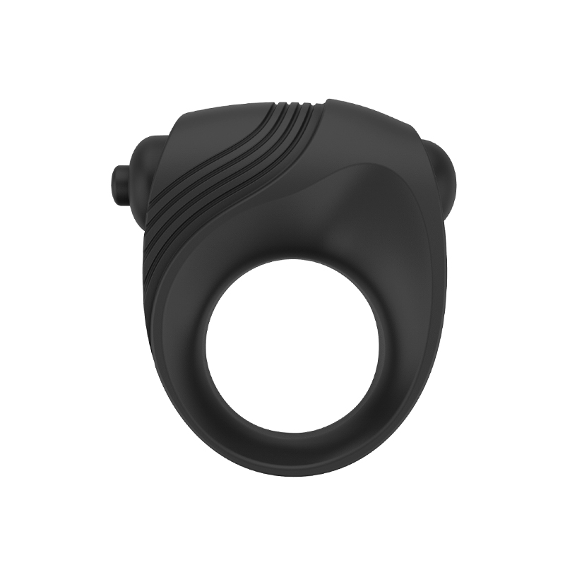 Single-speed battery-type silicone cock ring RE008A