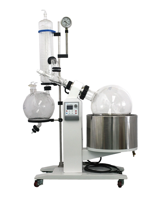 New Fashion Design for Lab Rotary Evaporator - 50L Rotary Evaporator With Chiller And Vacuum Pump Used For Vacuum Distilltion And Ethanol Recovery – Sanjing
