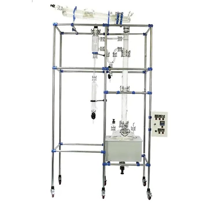Glass Jacketed Pyrolysis Reactor For Lab