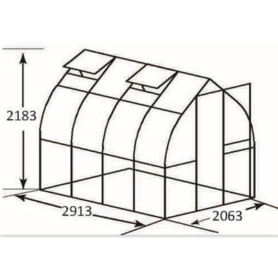 China Wholesale Aluminium Profiles Sunshade Manufacturers - Hobby Greenhouse A Seriers A710 – Lantian