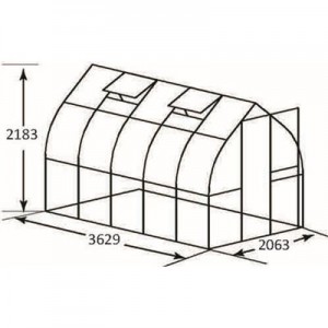China Wholesale Circular Greenhouse Factories - Hobby Greenhouse A Seriers A712 – Lantian