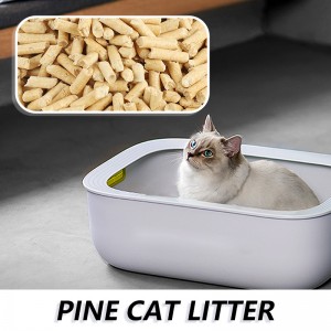 biodegradable wood and natural　pine wood made pine cat litter