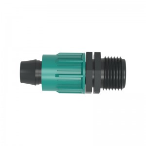 Threaded adapter for 16mm PE pipe 1/2″ 3/4″