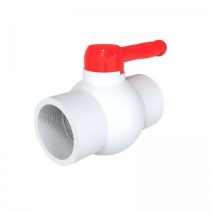 Hot sale China High Quality Fancy Useful Custom 1/2 to 4 Inch Grey PVC Compact Ball Valve