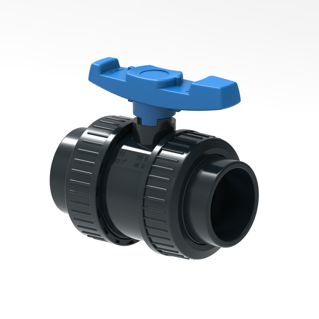 Double union ball valve – Female socket Featured Image