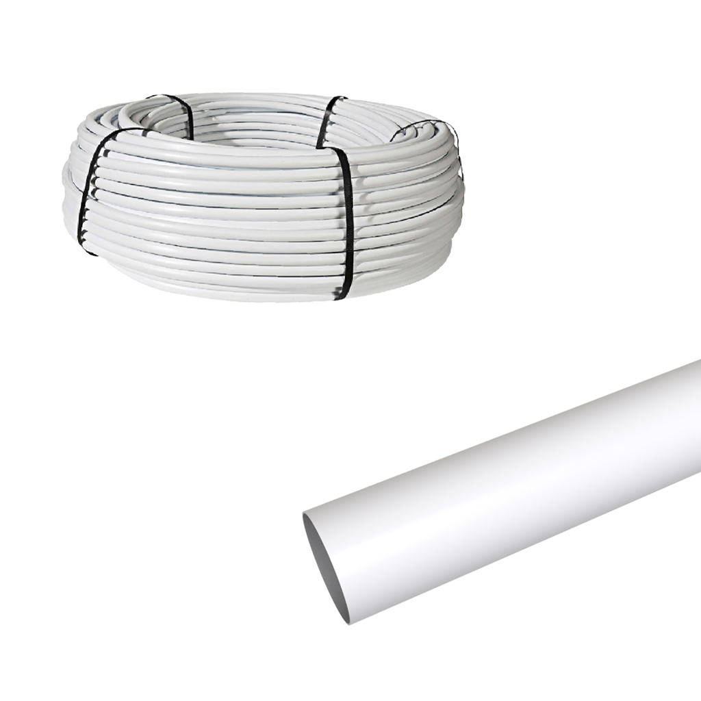 PVC soft micro tube (white)