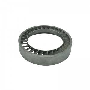 Machined impeller used in pump of sewage treatment plant