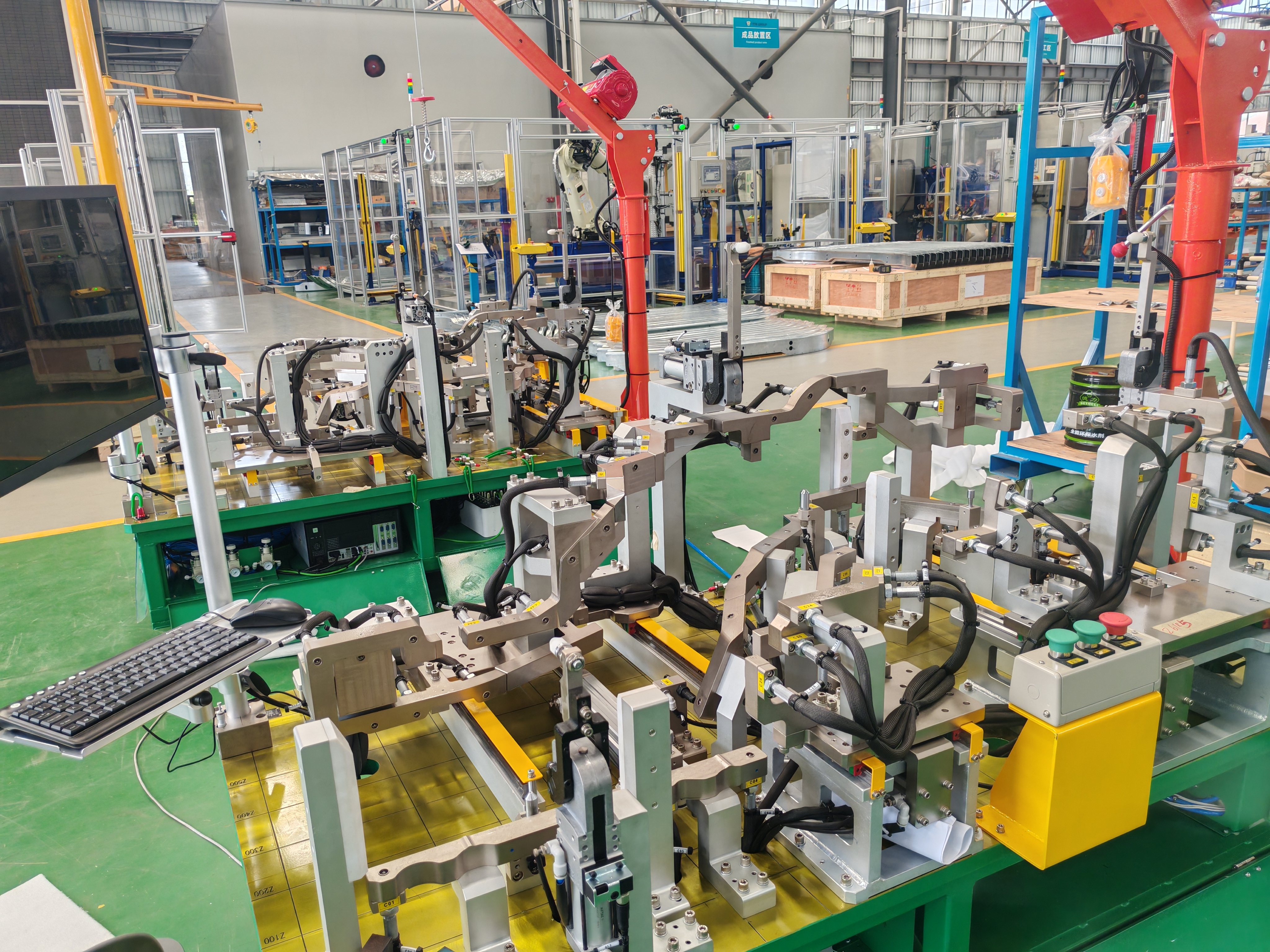 Digital Electronic Checking Fixture for Aluminum Die Casting Inspection | High Precision 0.01mm Measurement System