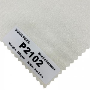 Modern Design Pearlic Roller Fabric Semi-blackout 100% Polyester