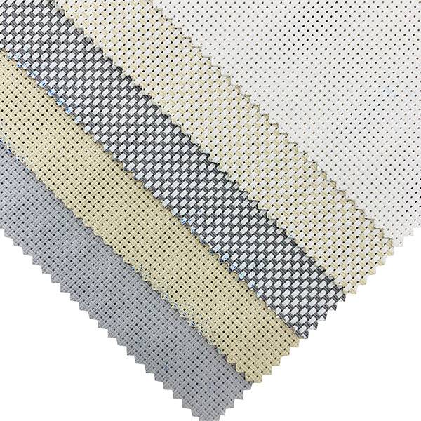 High Quality Polyester Blackout Fabric - Sheer Elegance Sun Shade Sunscreen Mesh Curtain Blinds PVC Fabrics – Groupeve