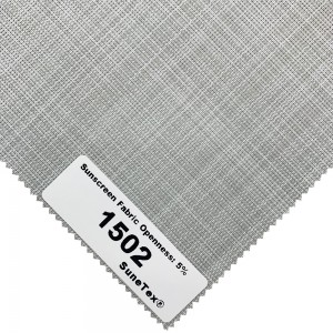 Mesh 48*46 Of 5% Openness Sunscreen Fabric Waterproof Flame Retardant Fireproof Window Blinds Fabric Polyester Plain Fabric