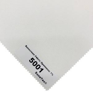 Double Polyester Roller Blinds Components Shade 75cm Width Sunscreen Fabric for Hotel