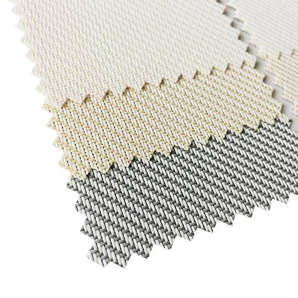 factory customized Waterproof Fiberglass Sunscreen Fabric - Solar Screen Roller Shade 30 Polyester 70 PVC Sunscreen Blind Fabrics – Groupeve