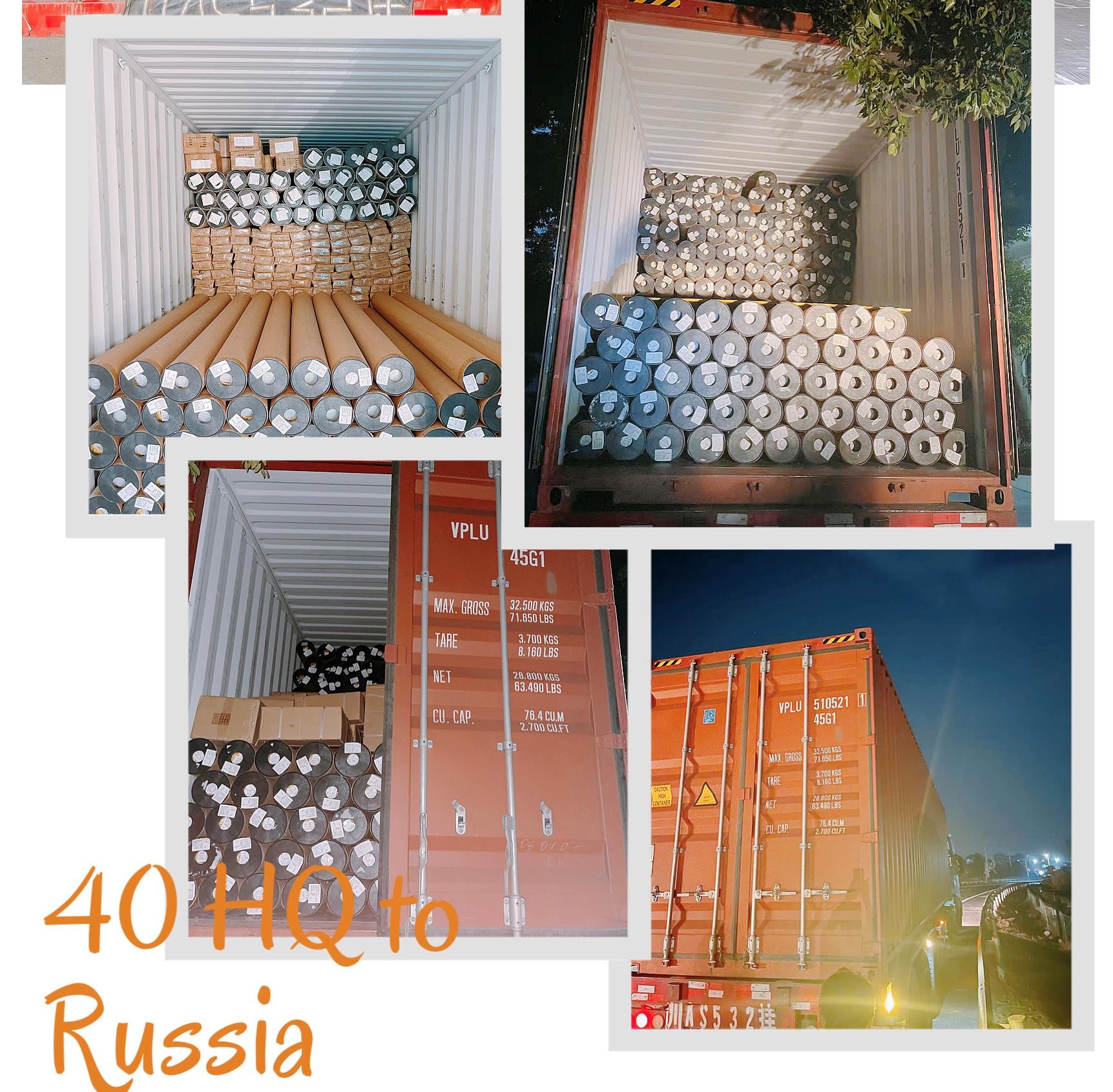 40HQ to Russia from Groupeve