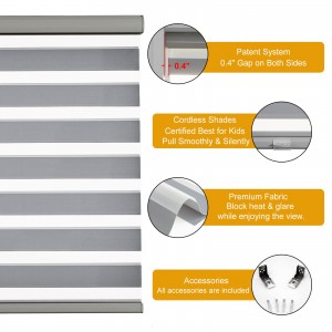 100% polyester blinds zebra fabric korean blackout zebra blinds window blinds fabric